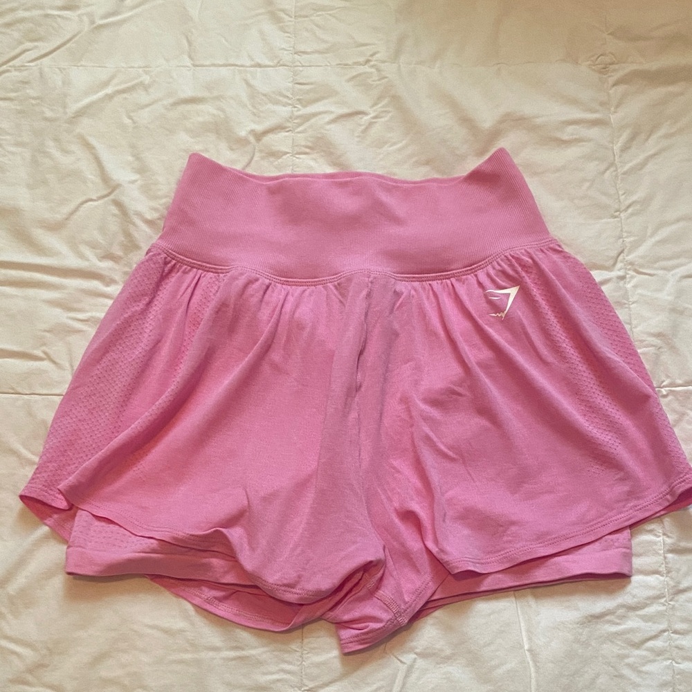 Gymshark Bubblegum Pink Women's Athletic Shorts